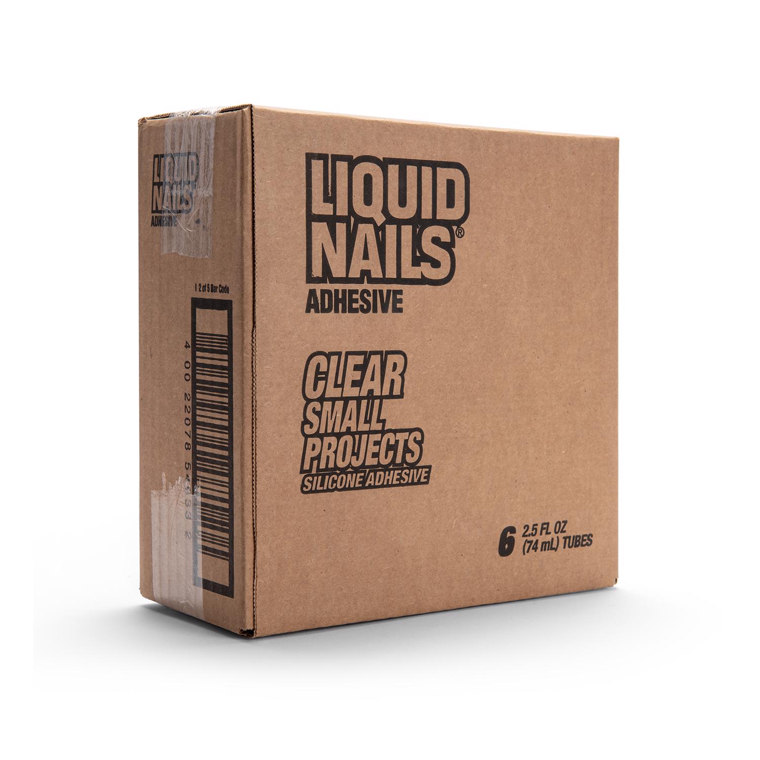 Liquid Nails Clear Small Projects High Strength Silicone Adhesive 2.5 oz