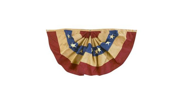 X 24 quot Pleated Banner With Brass Grommets