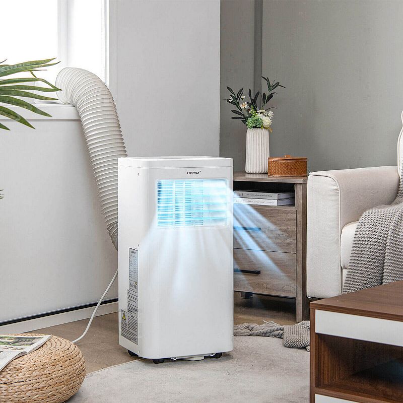 Portable Air Conditioner Cools 250 Sq.Ft-5000 BTU