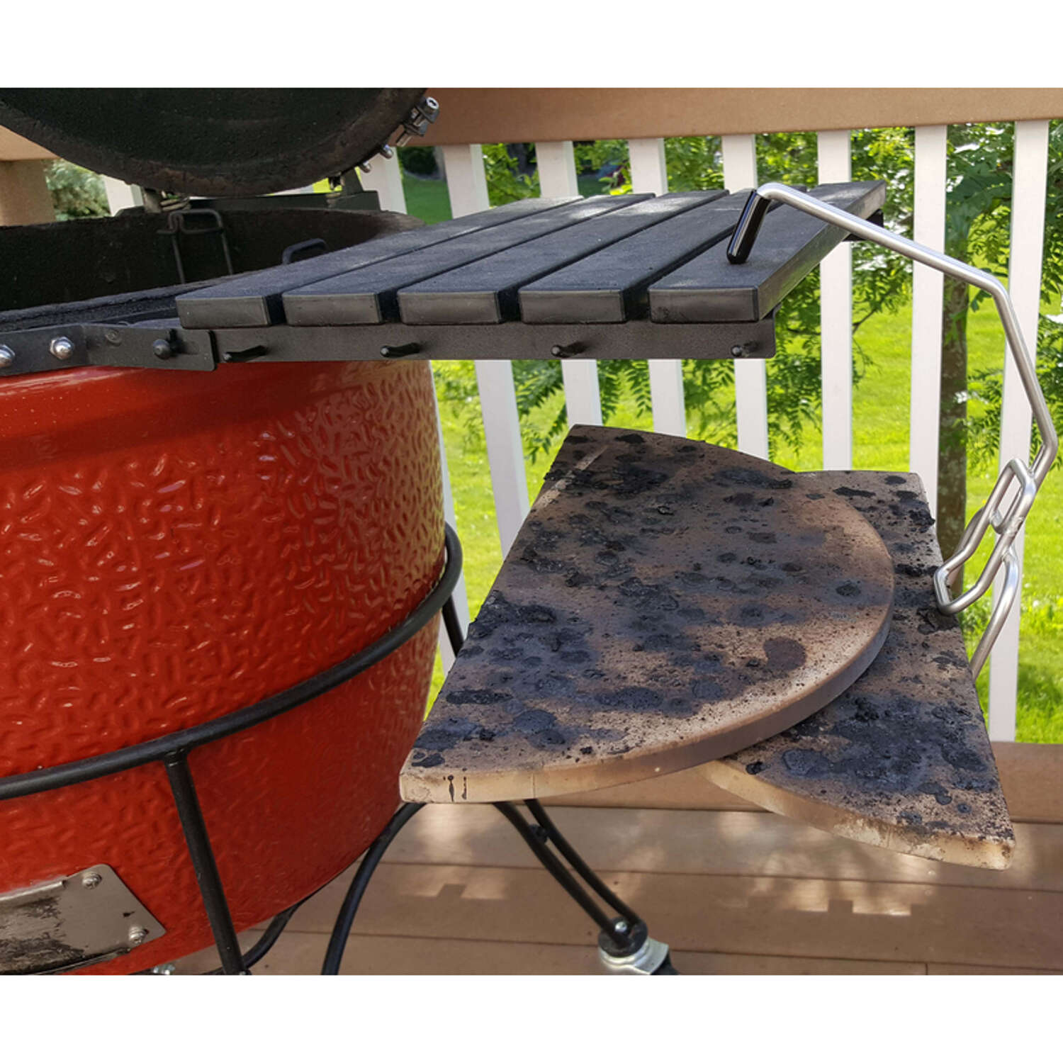Kick Ash Basket Grate/Grill Lifter 9.75 in. L X 4.25 in. W