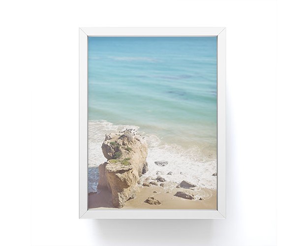 Eye Poetry Photography El Matador Beach California Framed Mini Art Print Society6