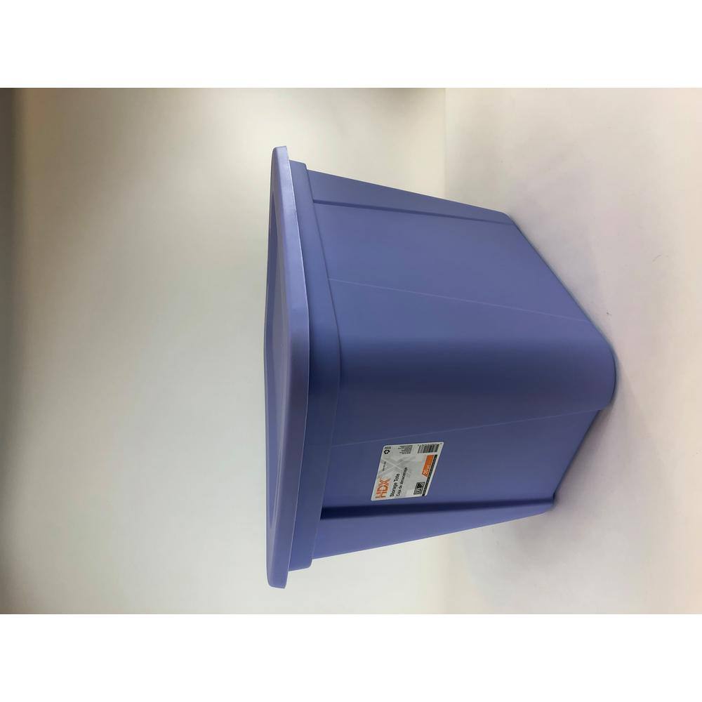 HDX 20 Gal. Storage Tote in Bluebell 2120-4420508