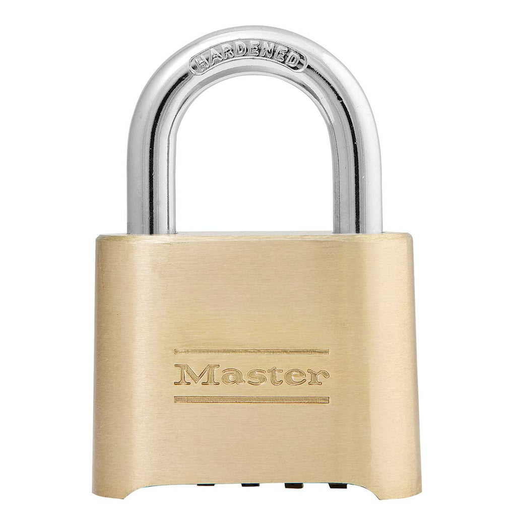 Master Lock Resettable Brass Combination Padlocks， 4-digit