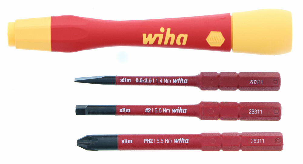 Wiha Insulated PicoFinish PrecisionSlimLine Set 4pc