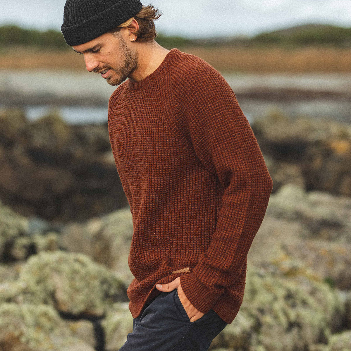 Cinder Knitted Jumper - Glazed Ginger