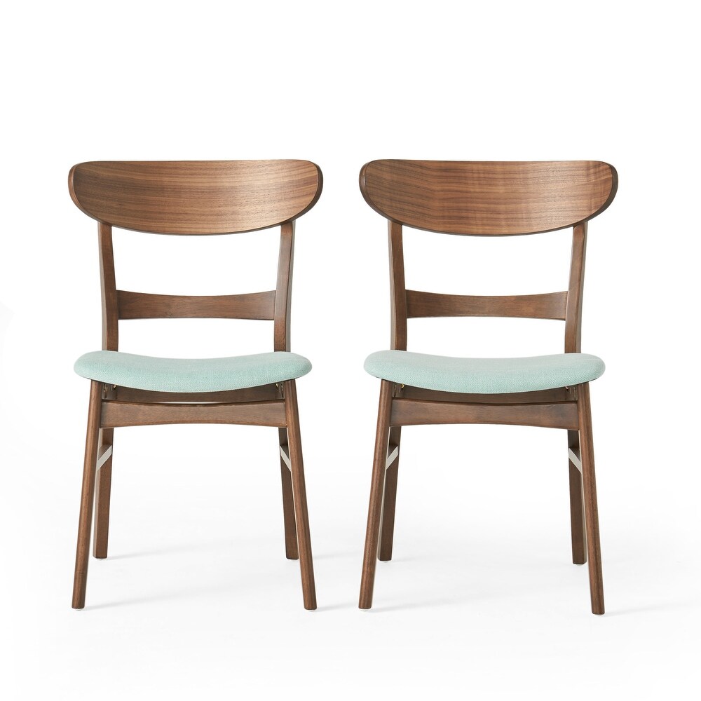 Idalia Mid Century Modern Dining Chairs (Set of 2) by Christopher Knight Home   N/A