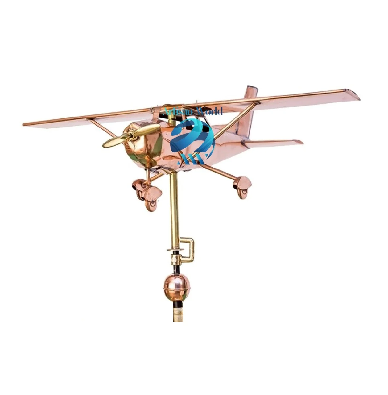 High Wing Plane Weathervanes Brings An Element Of Craftsmanship To Any Structure Perfect Eye Catching Piece For Airforce Lover