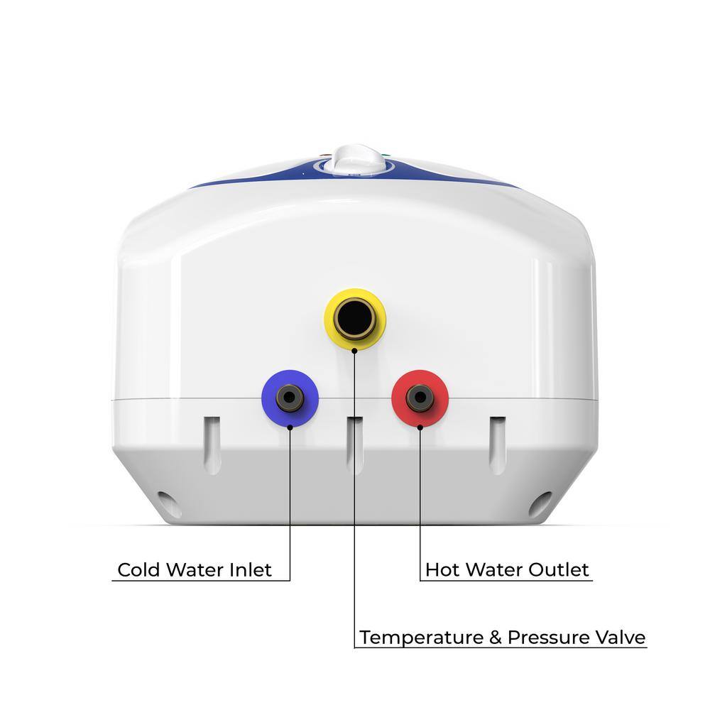 Eccotemp EM 4.0 Point-Of-Use 4.0-Gal. 1440-Watt 110120-Volt Electric Mini Tank Water Heater EM-4.0