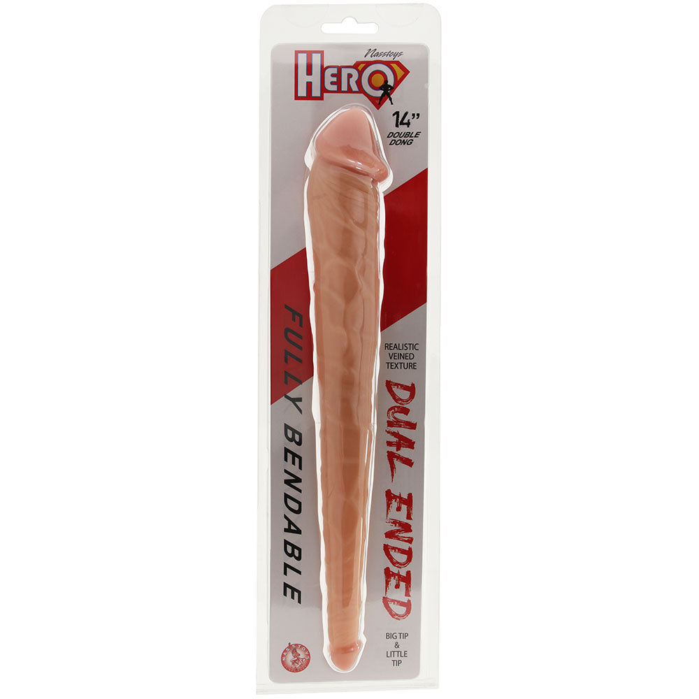 Hero 14 Inch Dual Ended Dildo