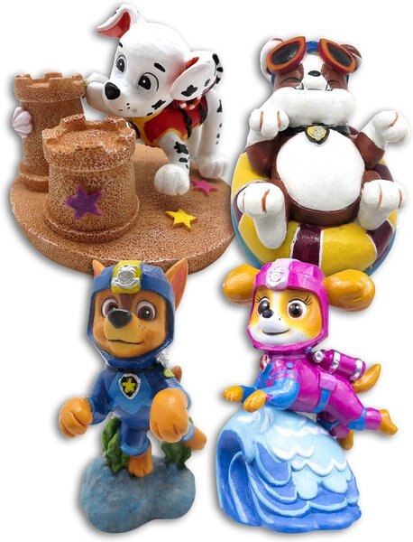 Penn-Plax Paw Patrol Mini Resin Pre-Pack Aquarium Ornament