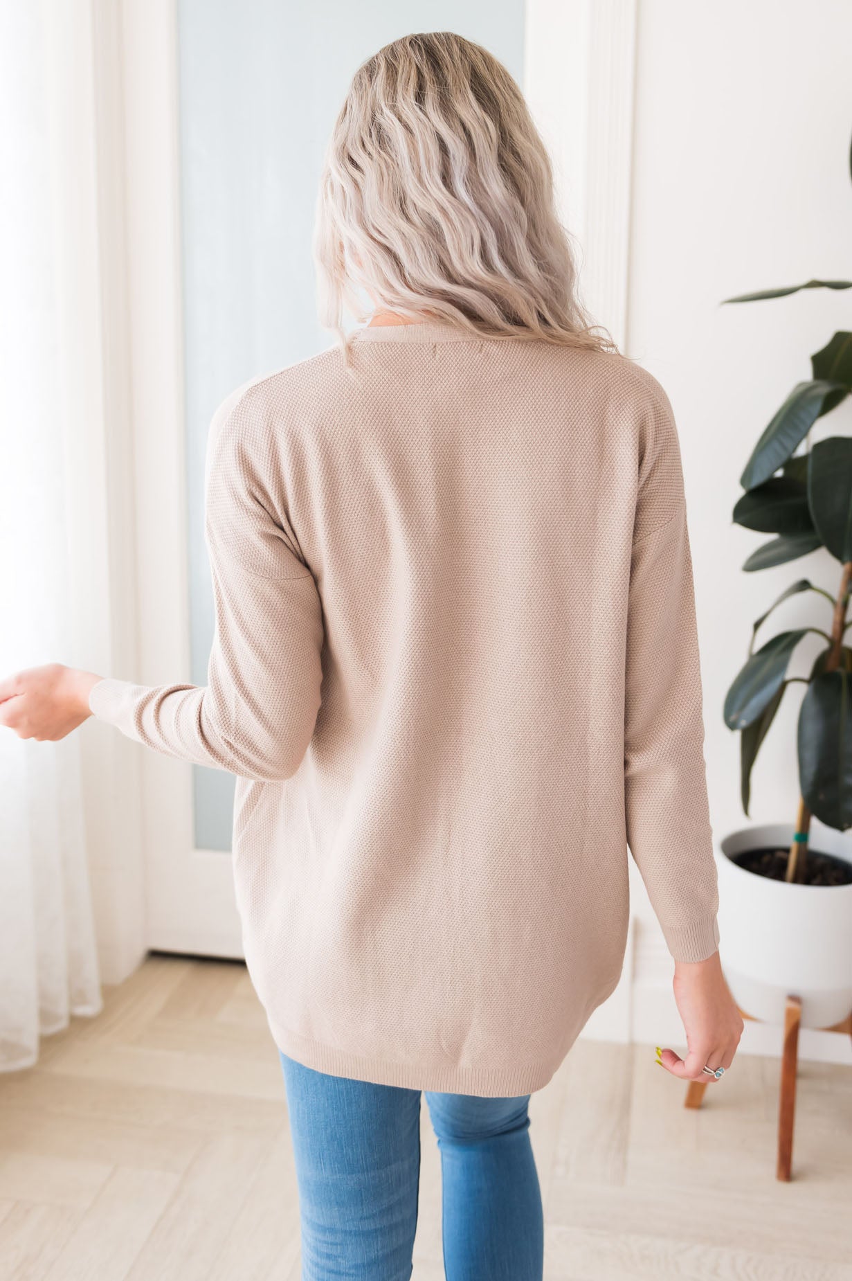 Casually Cool Modest Pocket Cardigan