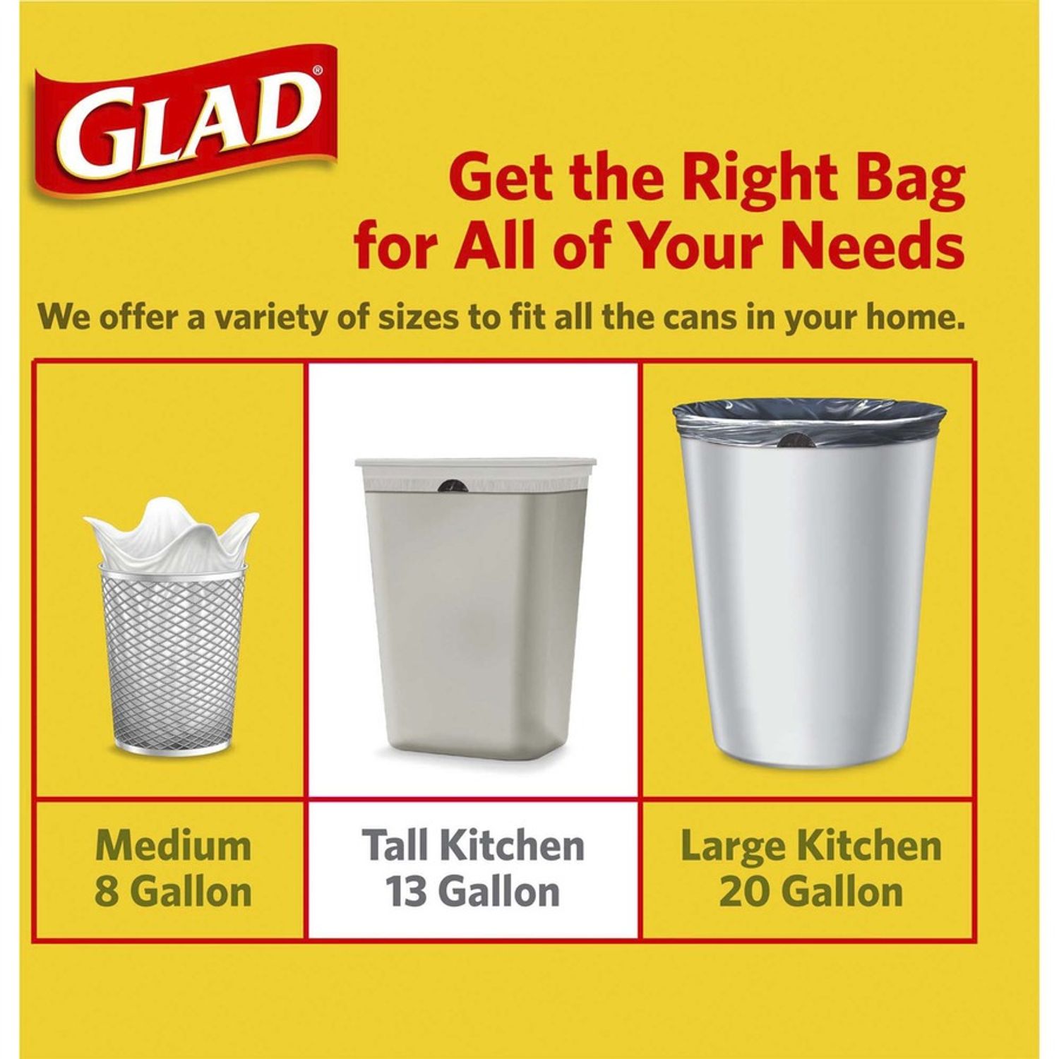 ForceFlex Tall Kitchen Drawstring Trash Bags by The Clorox Company CLO78564CT