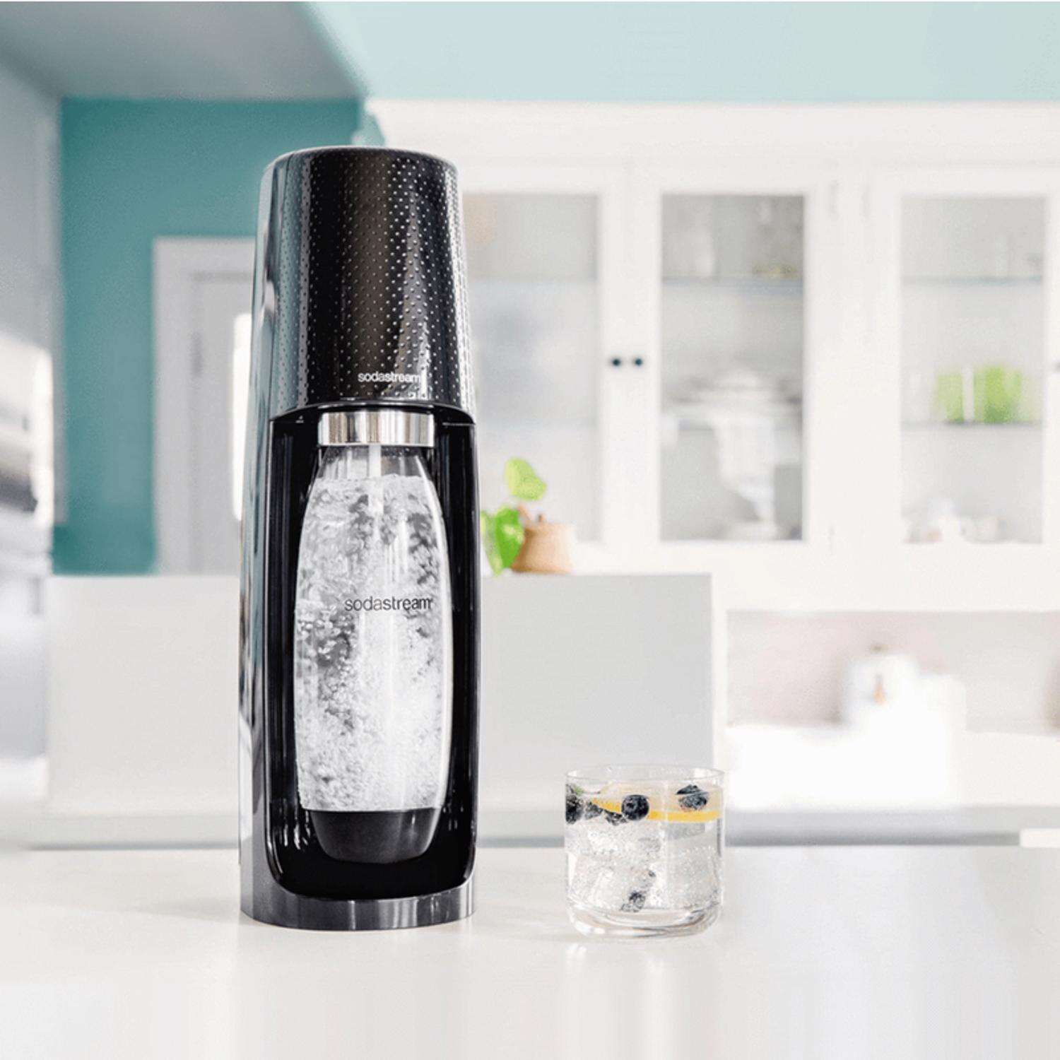 SodaStream Fizzi Black Sparkling Water Maker