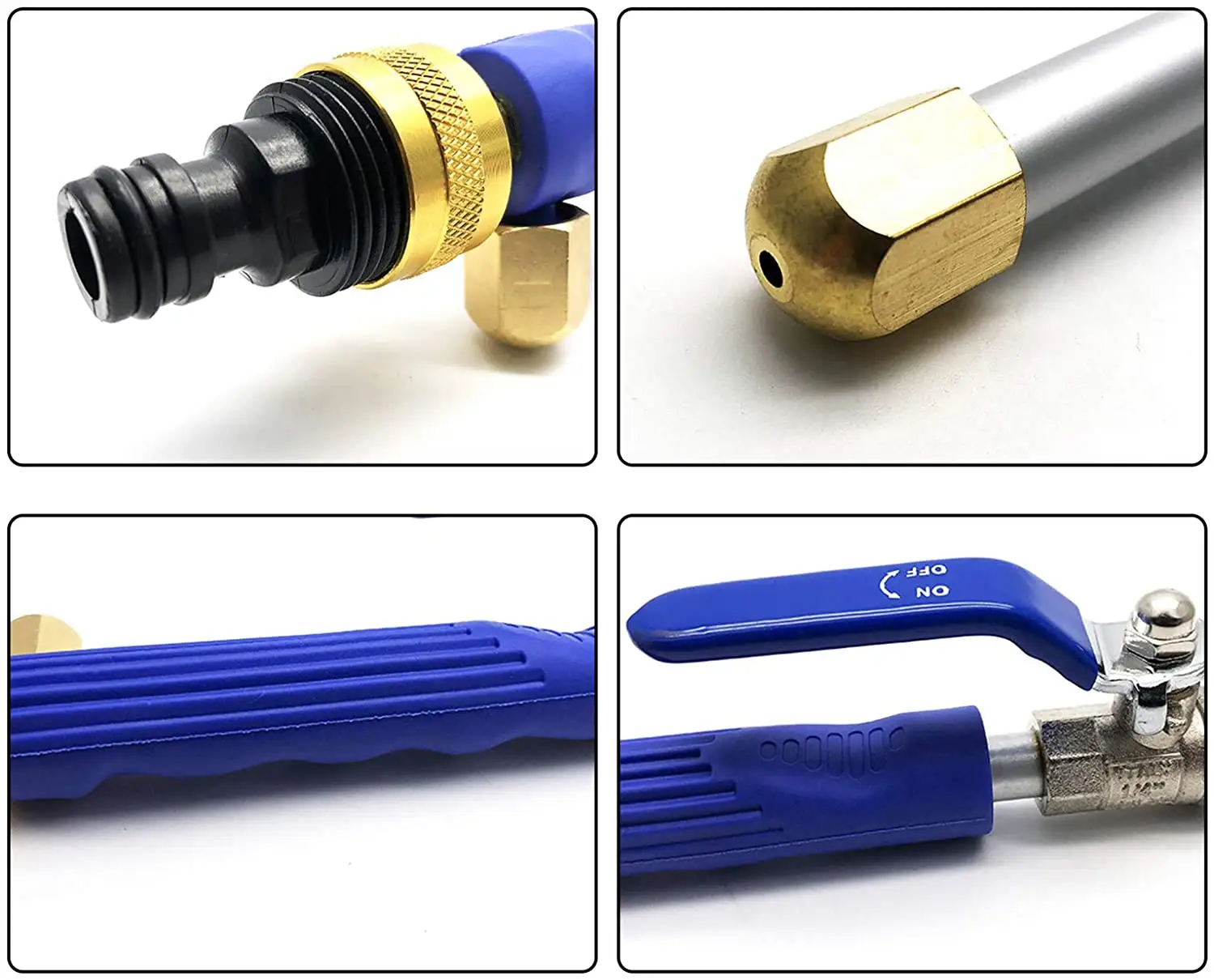 Two Kinds Of Nozzles Car Wash Garden Hose Wand High Pressure Power Washer Spray Gun Water Jet Factory supply of goods