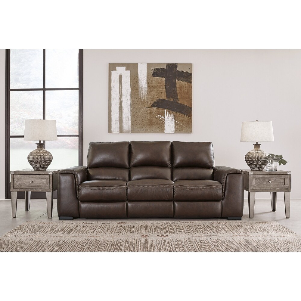 Signature Design by Ashley Alessandro Power Reclining Sofa with Adjustable Headrest   95\