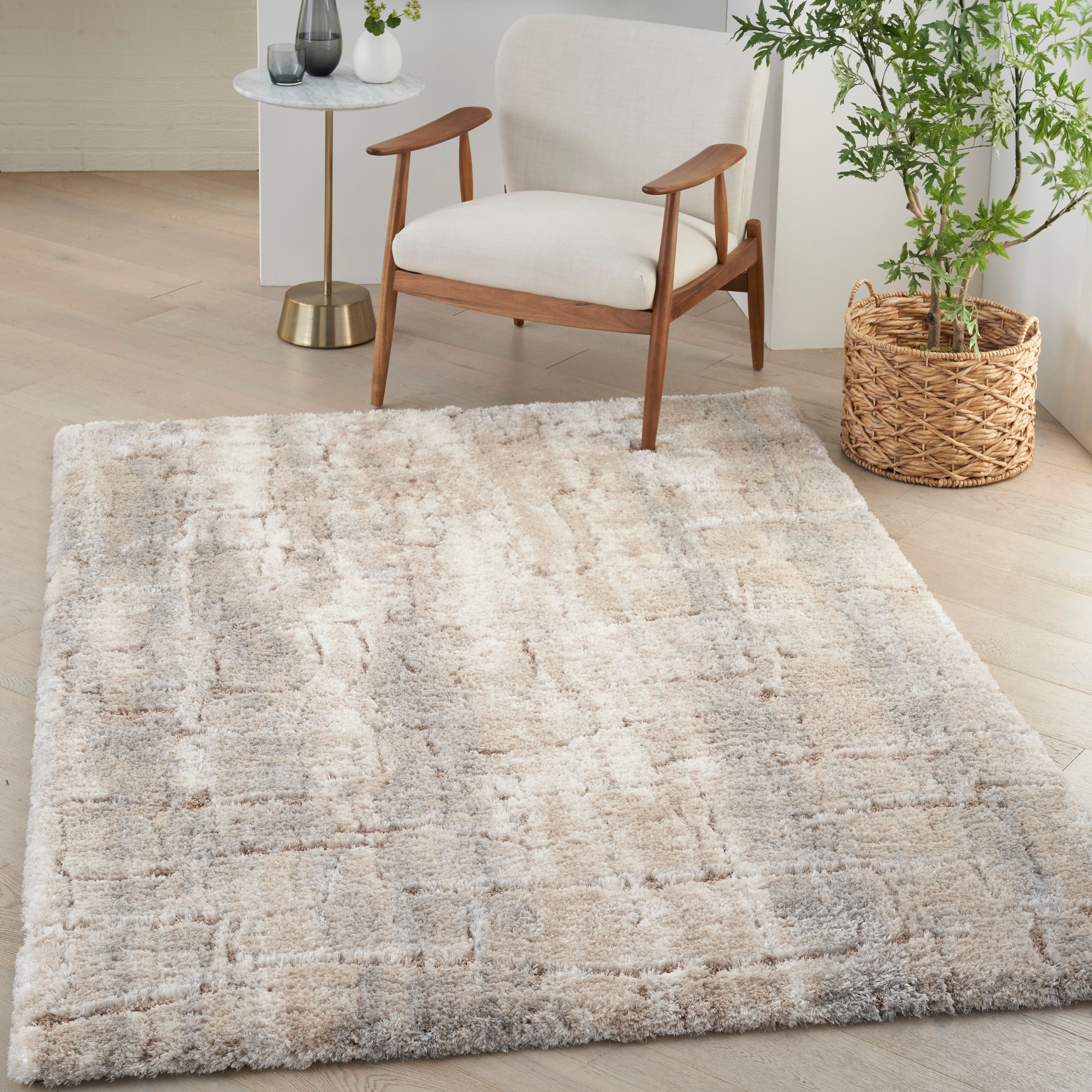 Dreamy Shag Ivory/Beige Rug