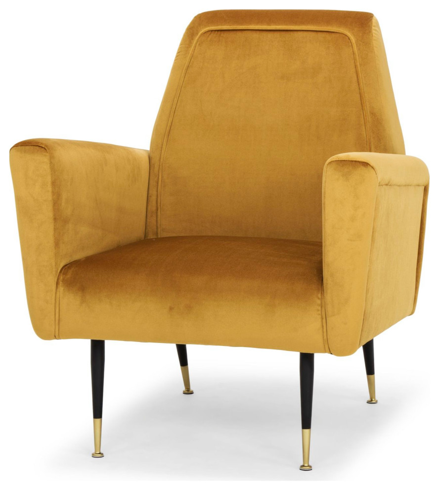 Nuevo Furniture Victor Occasional Chair   Midcentury   Armchairs And Accent Chairs   by Unlimited Furniture Group  Houzz