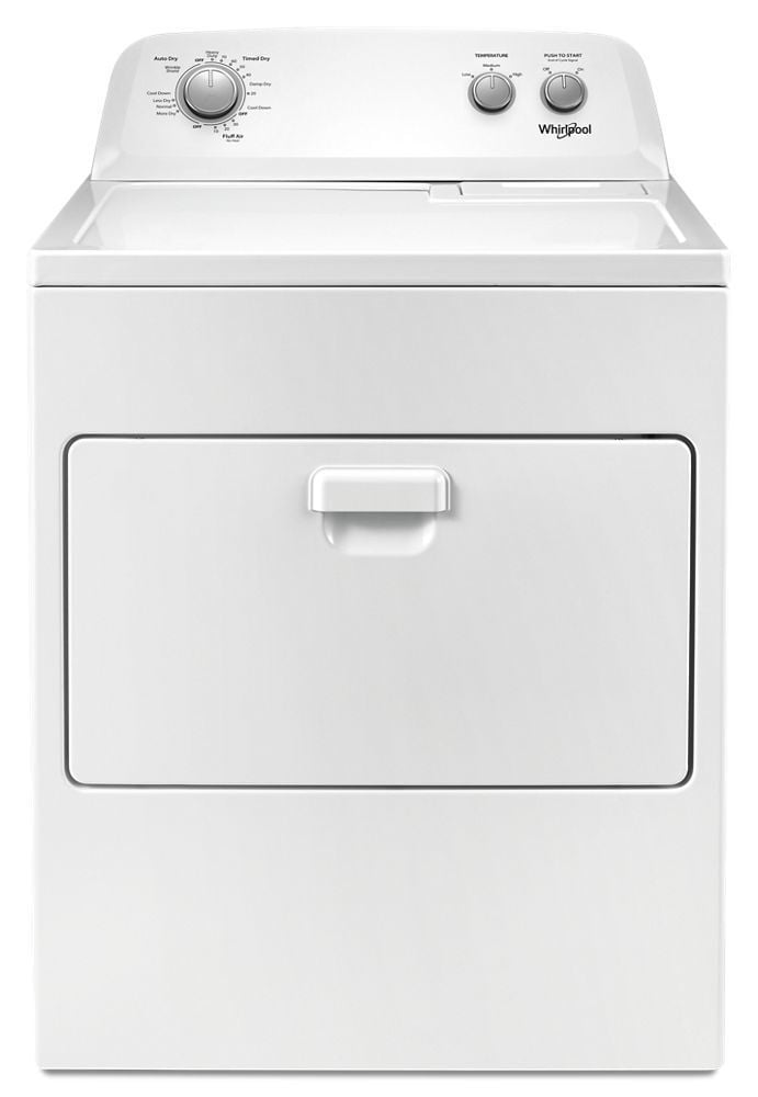 Whirlpool WED4850HW 7.0 Cu. Ft. Top Load Electric Dryer With Autodry Drying System