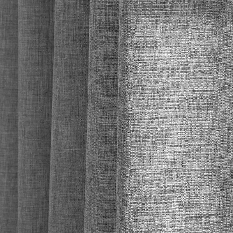 NATCO Wakefield Energy Textured Solid Blackout Window Curtain Panel