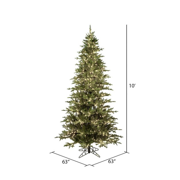 Vickerman Kamas Fraiser Fir Artificial Color Changing Christmas Tree