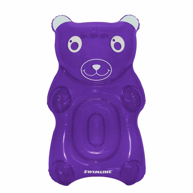 Purple Gummy Bear Swimming Pool Float