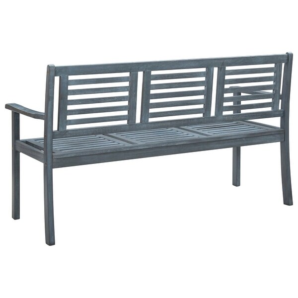 3-Seater Garden Bench 59.1