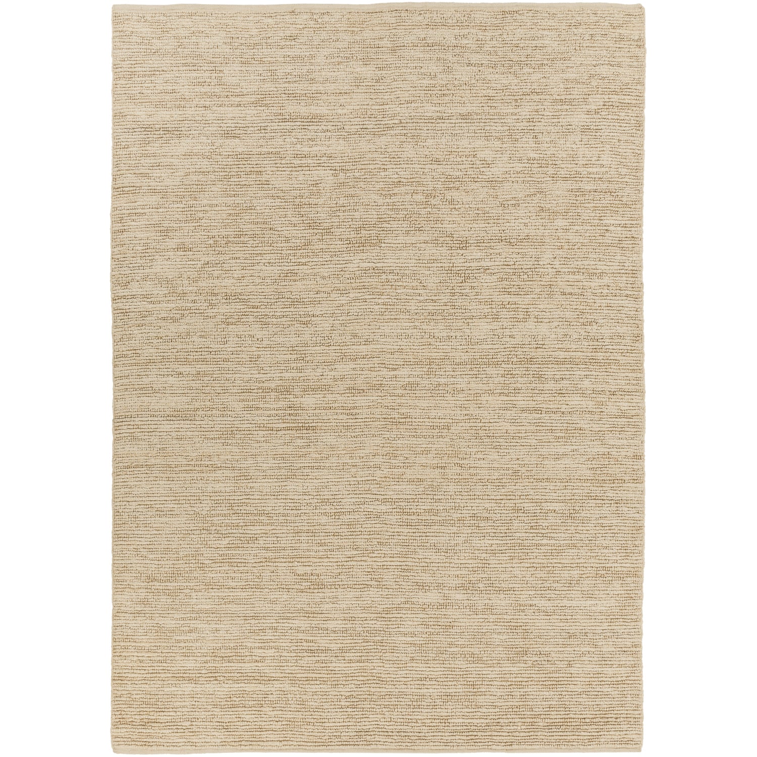 Continental Collection Jute Area Rug in Antique White