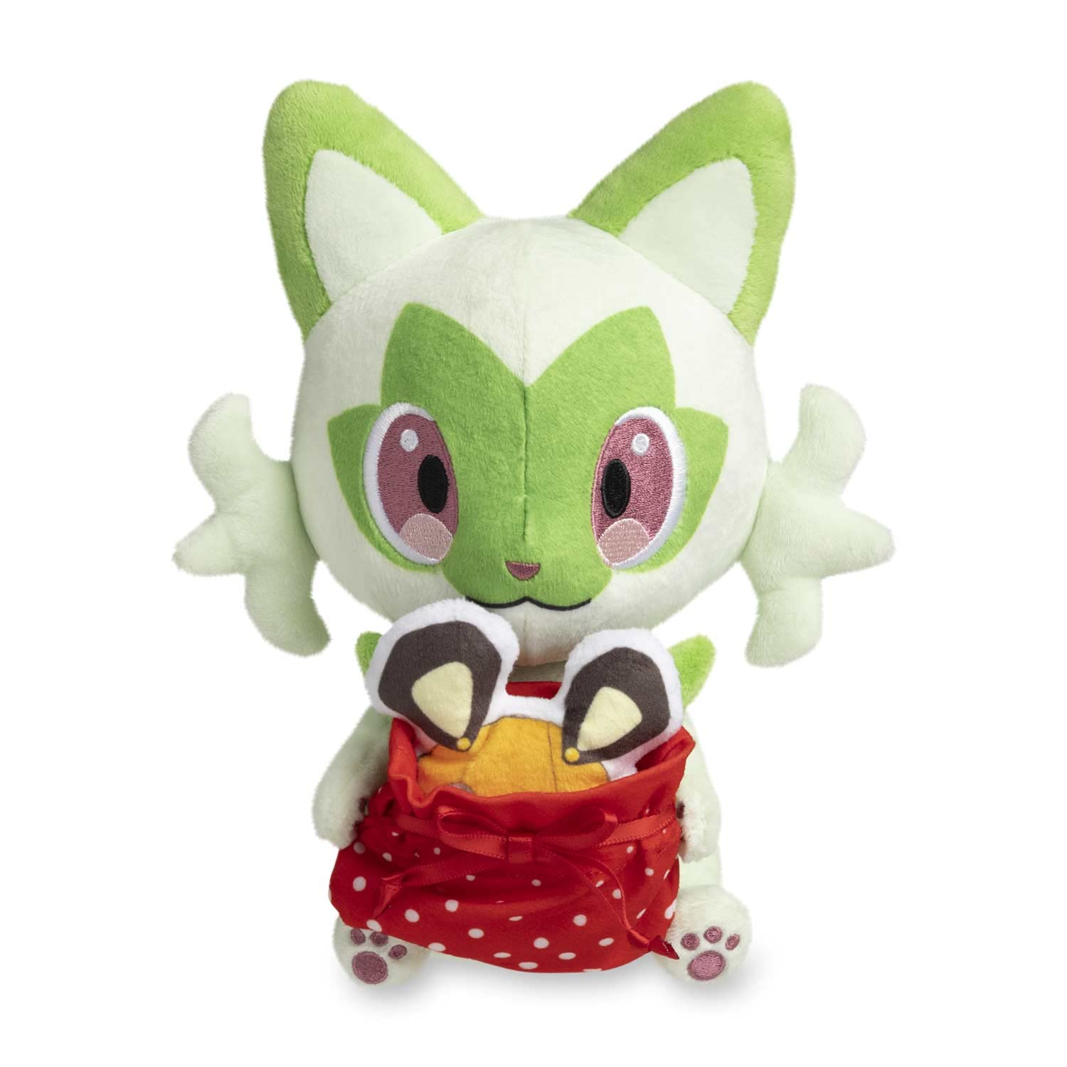 Pokemon Holiday Workshop Sprigatito Plush