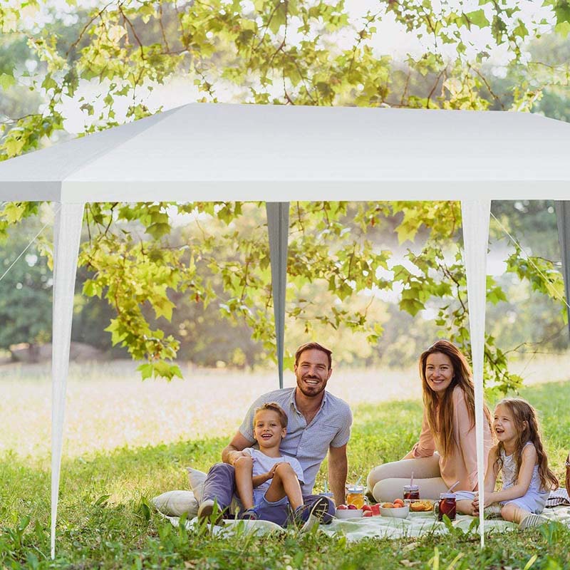 10 x 20 FT Outdoor Gazebo Canopy Tent Party Wedding Event Tent with Tent Peg & Wind Rope