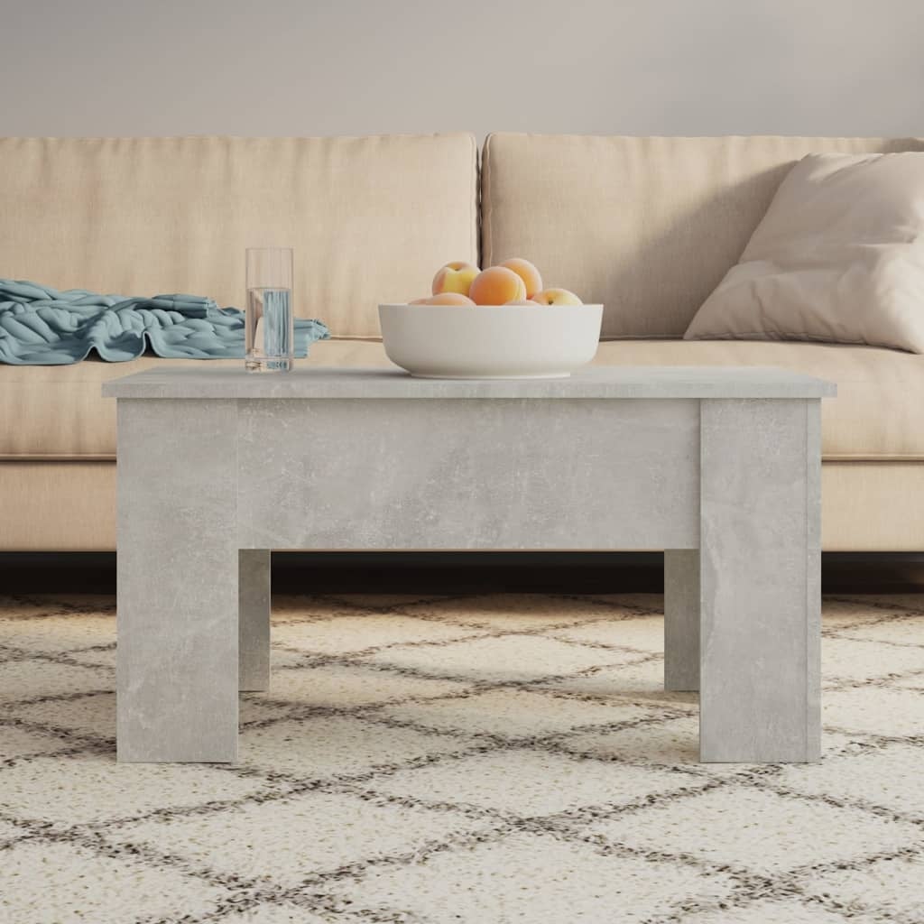 Coffee Table Concrete Gray 31.1