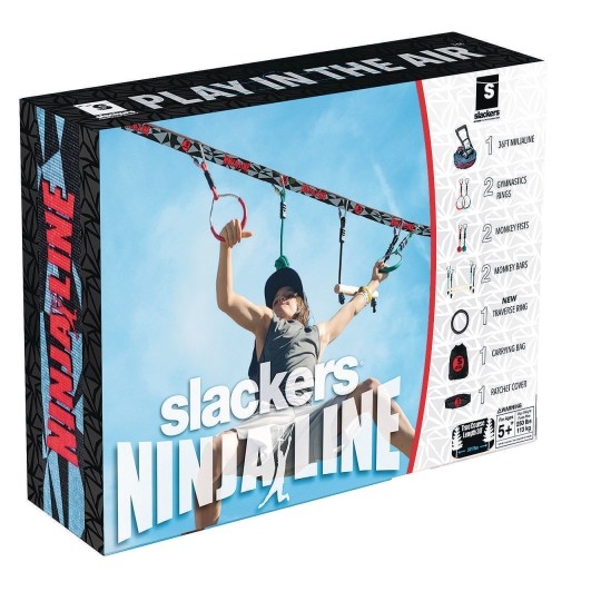 B4 Adventure NinjaLine 36' Intro Kit with 7 Hangin...