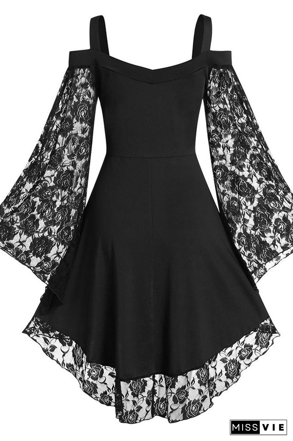 Chic Short Mini Long Sleeve A-Line Party Little Black Dress