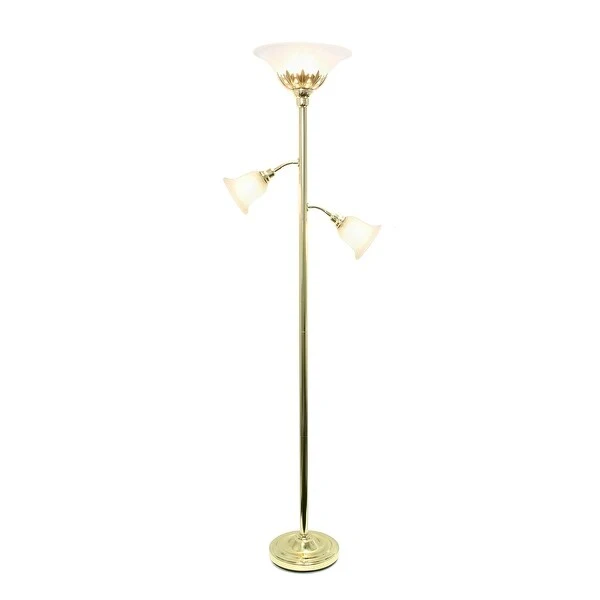 Copper Grove Armlin Bronze Iron 3-light Floor Lamp