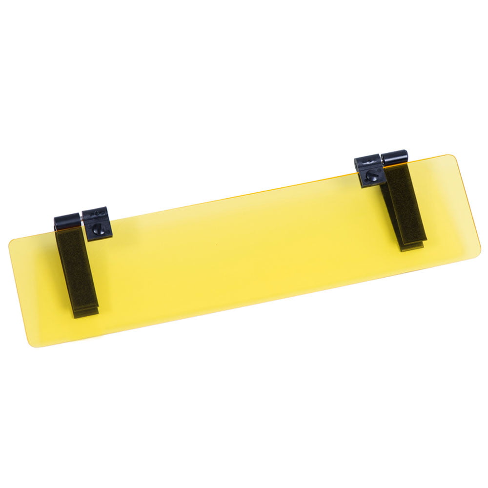 Glare Guard Night Vision Visor， Yellow Car Visor Extender for Headlight Glare and Driving at Night