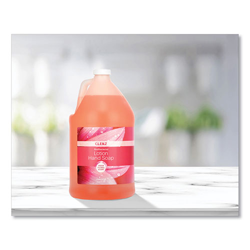 Alpine CLENZ Liquid Gel Antibacterial Hand Soap | Fresh Floral Scent， 1 gal Bottle | GN1ALPC8