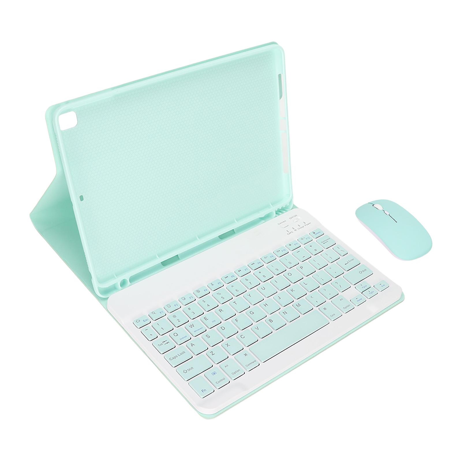 Tablet Case Full Protection Accuracy Incision Tablet Case With Keyboard And Mouse For Ios Tablet 9.7 Air 1/2green