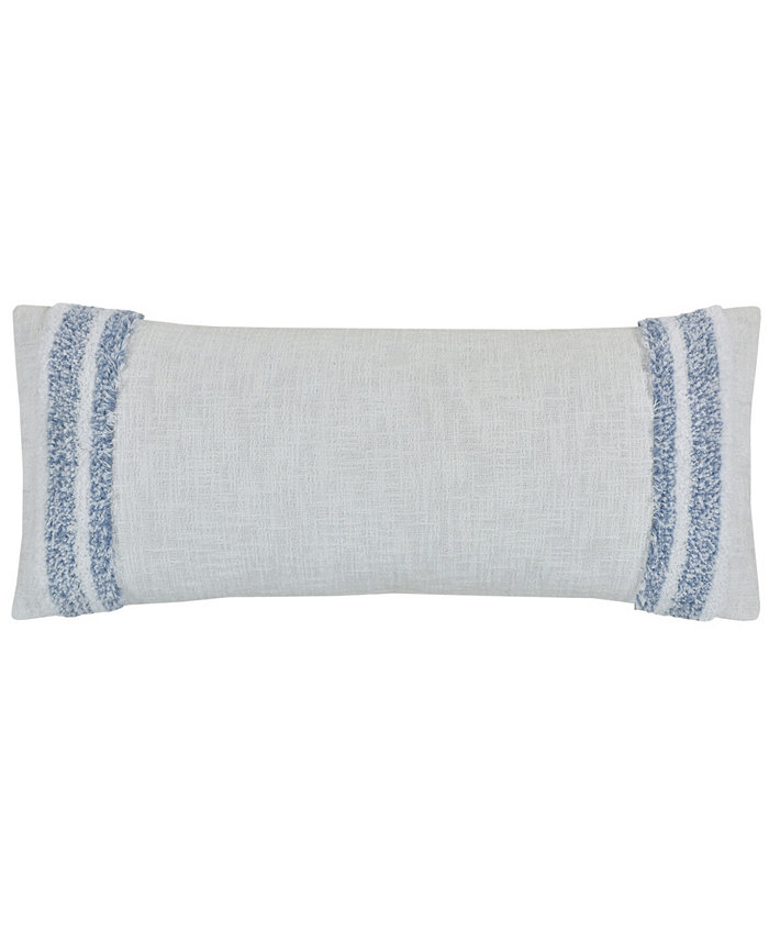 White Sand Beachwood Decorative Pillow， 14 x 40