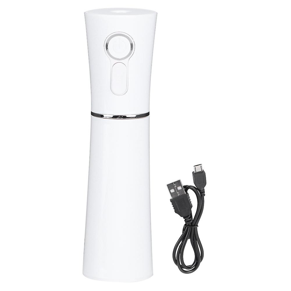 Portable Handheld Humidifier Portable Mist Sprayer Face Hydrating Humidication Usb Chargingwhite