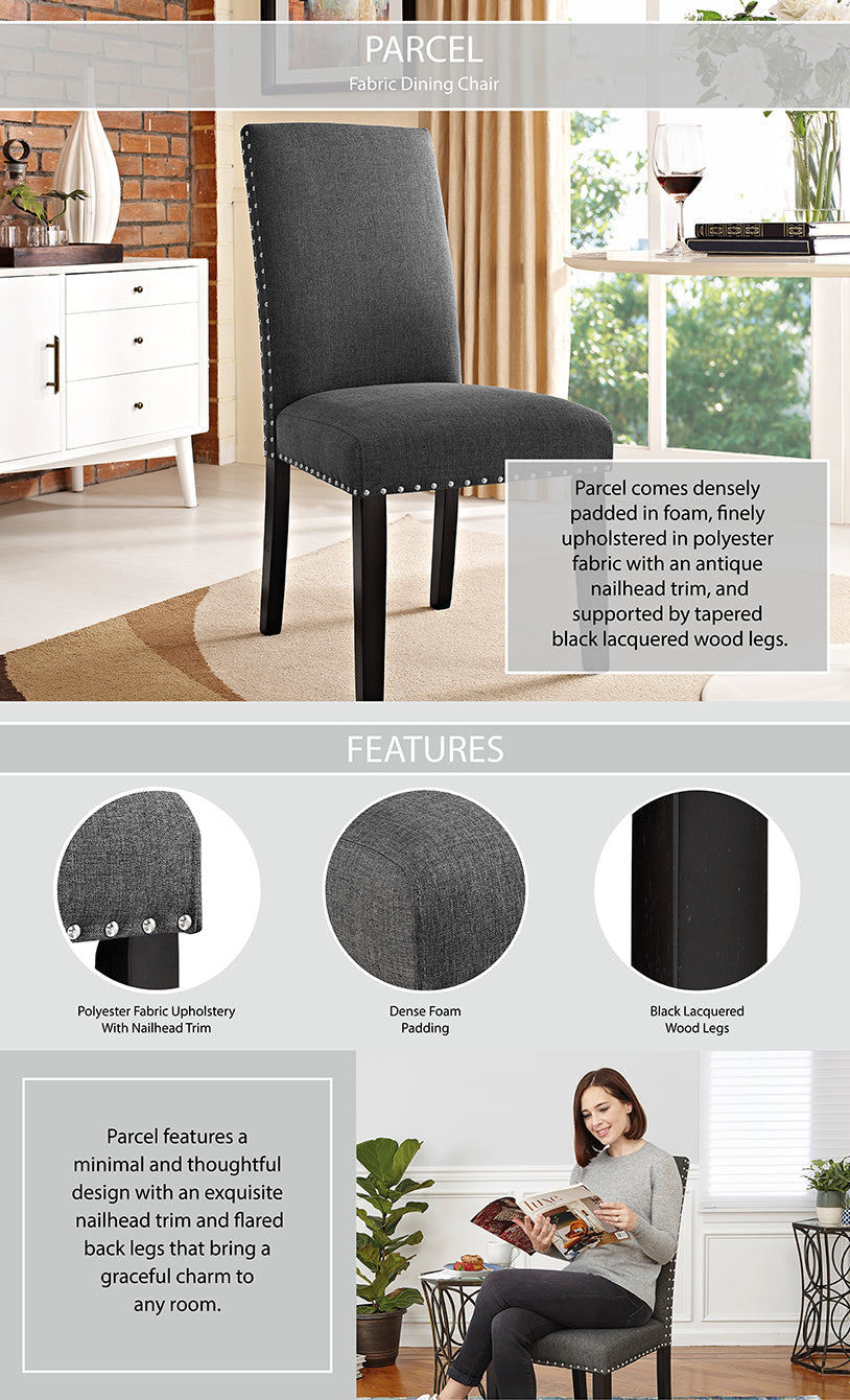 Parcel Dining Upholstered Fabric Side Chair