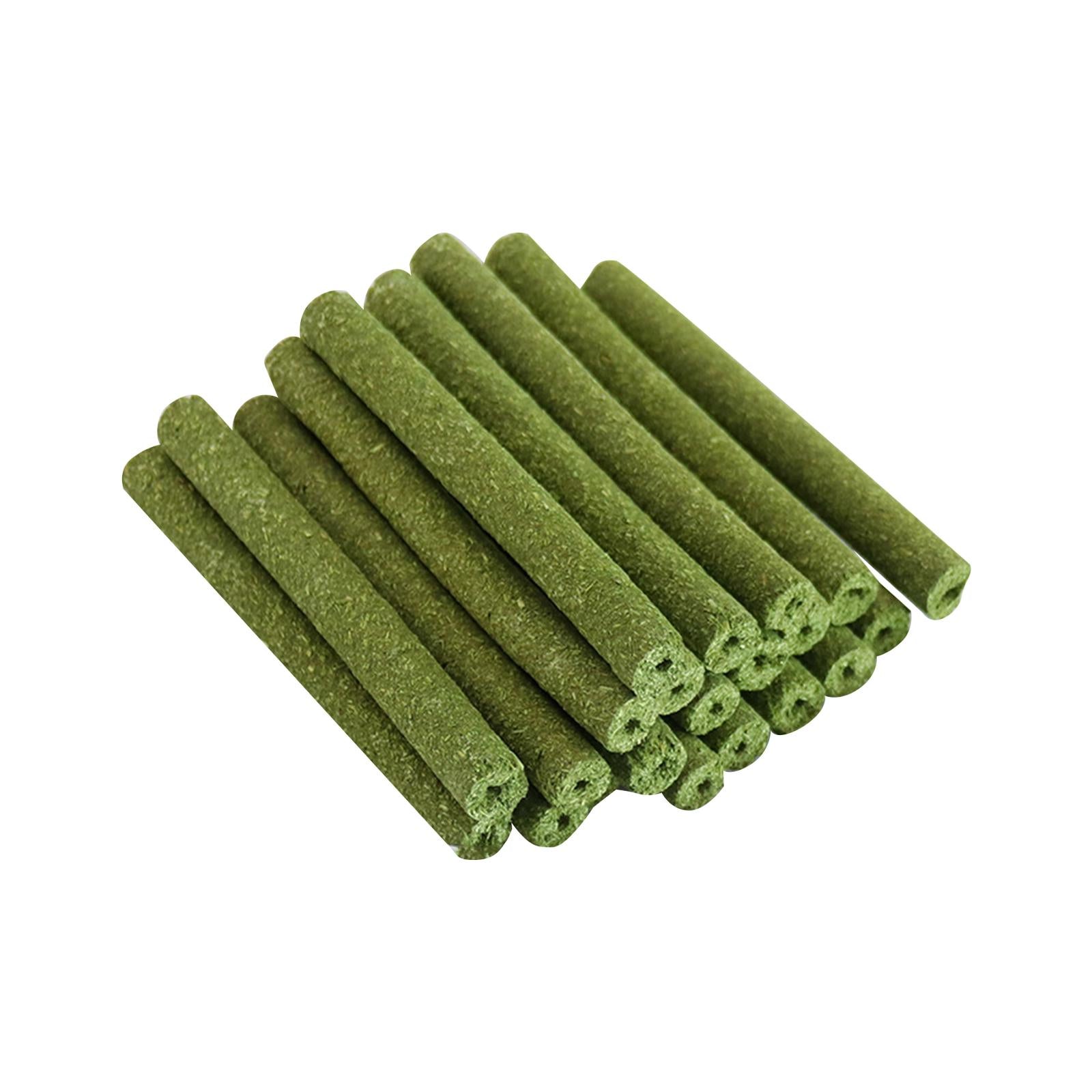 30Pcs Rabbit Chew Toys， Bunny Chew Toys Hay Sticks Grass Rabbit Molar Toys Hamster Chew Toys for Gerbils Grinding Bunny Chinchillas ing