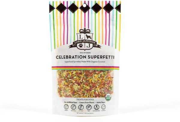 Lord Jameson Celebration Coconut SuperFetti Food Topper 3-oz bag