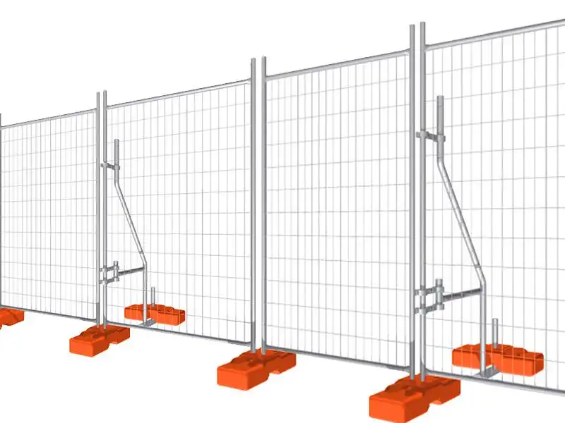 China Manufacturer Supply Customized Portable Galvanized Australia Temporary Fence Panel