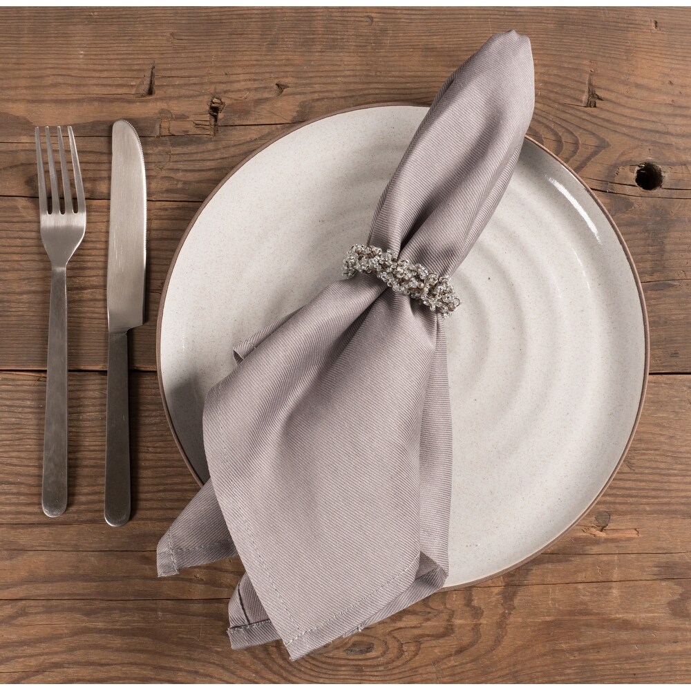 Chateau Easycare Poly Cotton Napkins  Set of 12