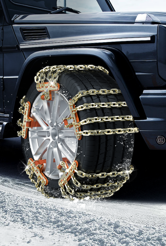 titanium alloy truck snow chain  Anti Slip Belt Safe Driving Winter Wheels Snow Chains For SUV Auto Accessories