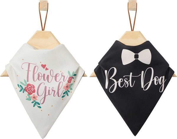 Frisco Wedding Reversible Dog and Cat Bandana