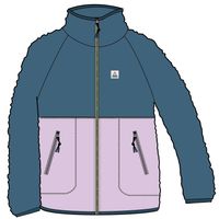 Fairbanks 2.0 Full Zip Recycled Sherpa Fleece - Lilac Mist