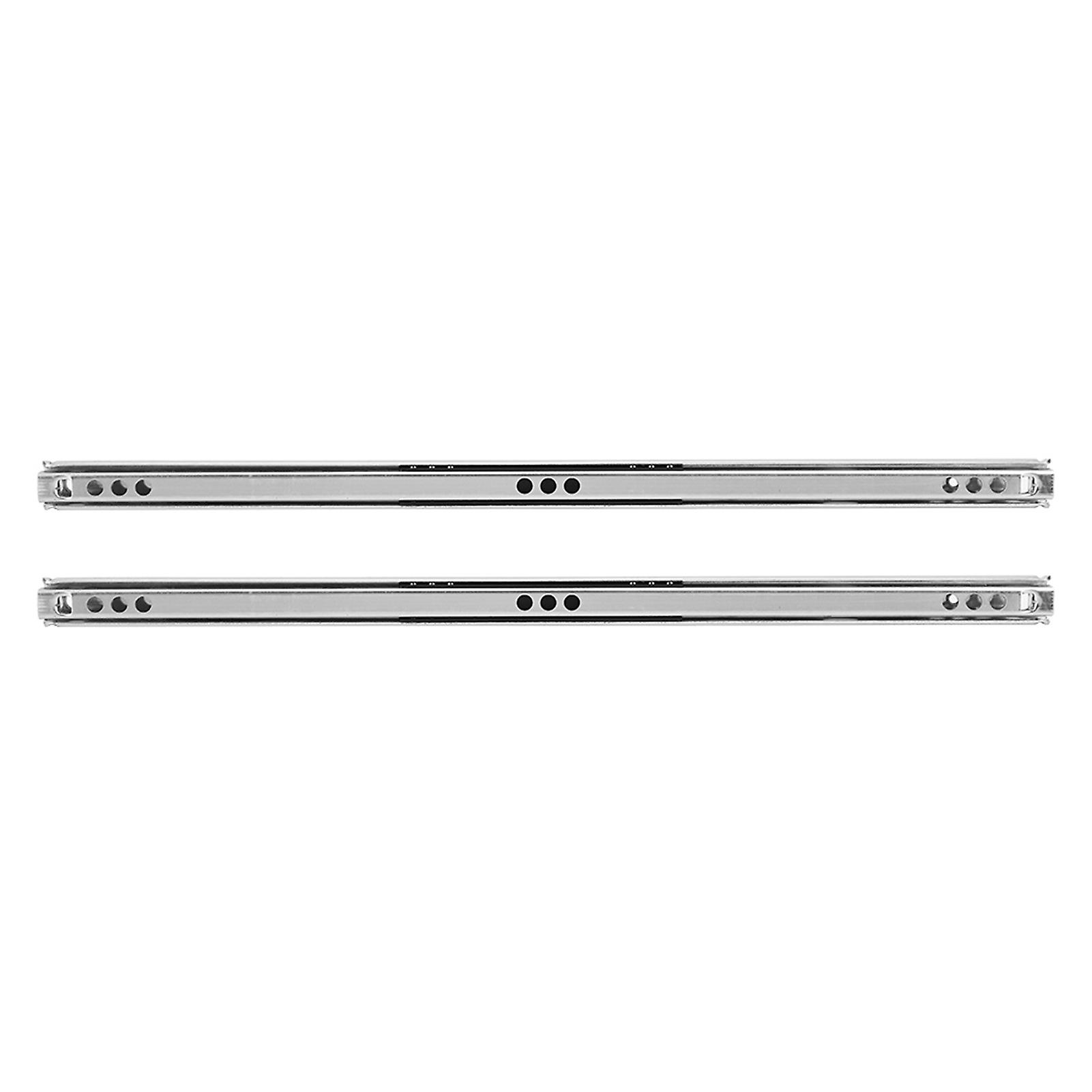 Less Noise  Bearing Drawer Slides ，cold Rolled Steel Drawer Rail For Full Extension Drawer Slides Bedroom Kitchen Office_x000d_