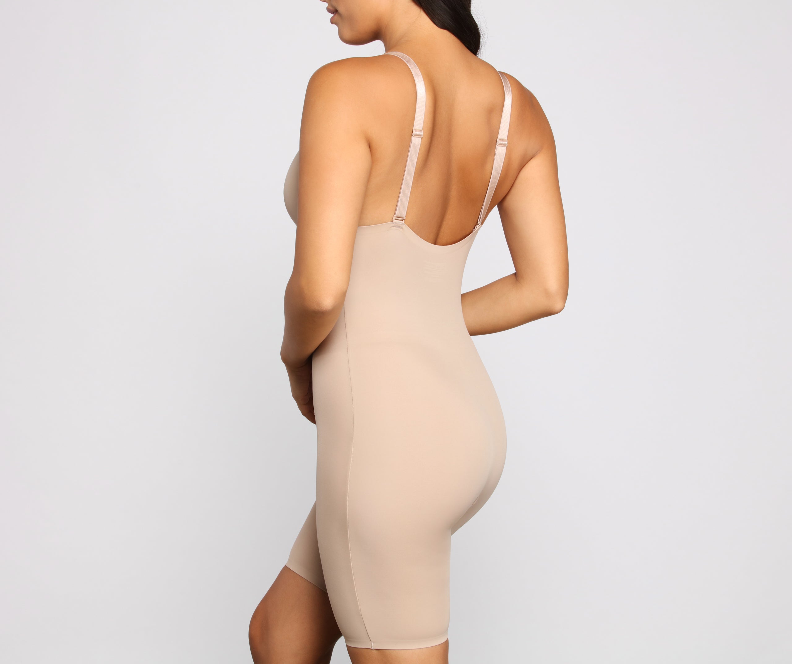 Deep V-Neck Full-Body Shapewear