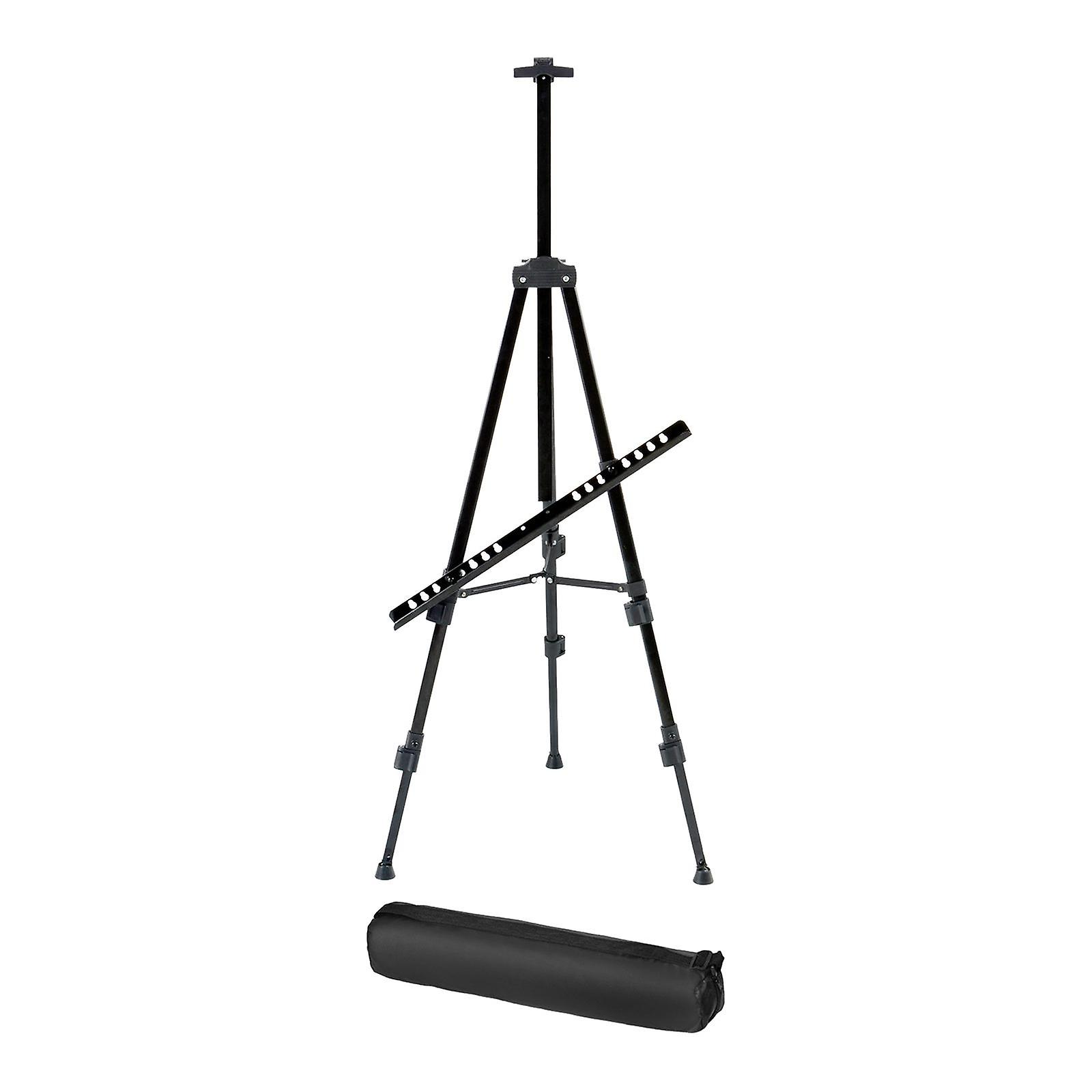 Tripod Easel Stand With Bag Photo Display Easel For Wedding Photo Wood Board D