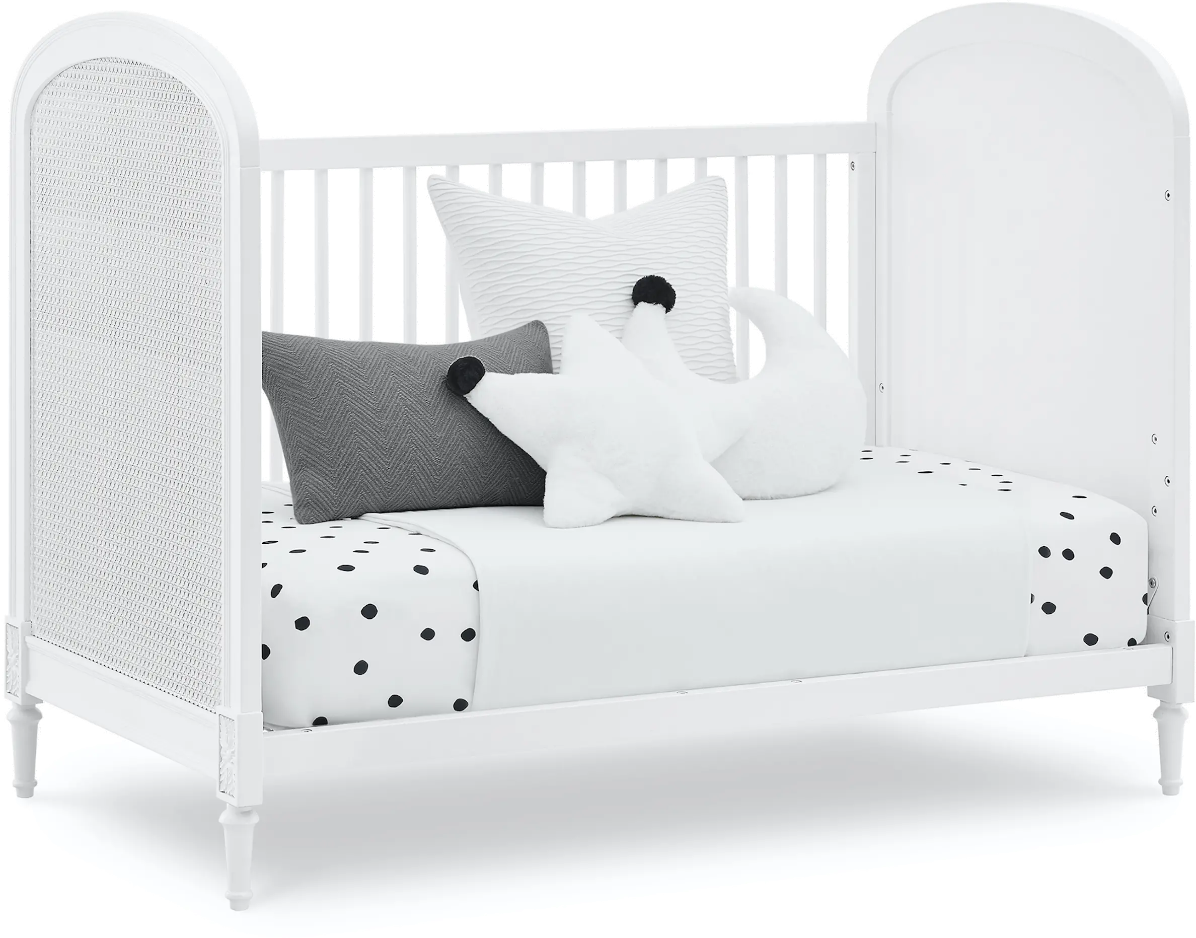 Madeline White 4-in-1 Convertible Crib